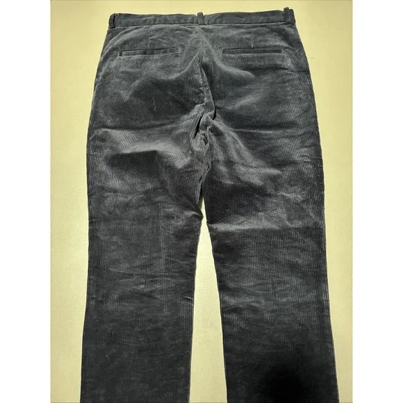 H&M Reg Fit Men's Dark Blue Corduroy Pants Size 32R - Picture 5 of 5